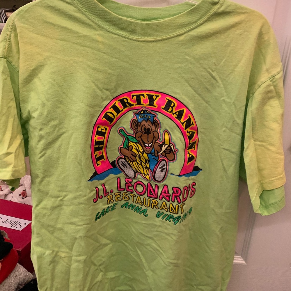 “dirty banana” shirt